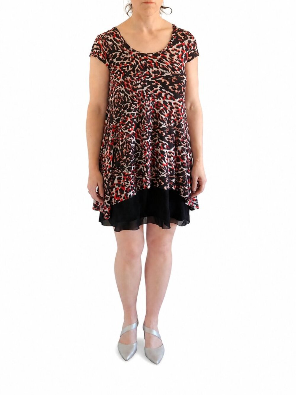KENSIE ANIMAL PRINT DRESS